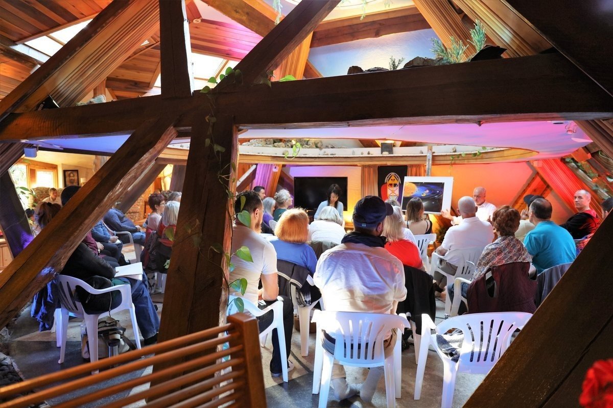 Researchers of Truth gathering at the Indiana Center